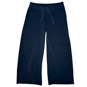 Spanx AirEssentials Wide Leg Pant XL Petite Modal Drawstring Black 50239Q